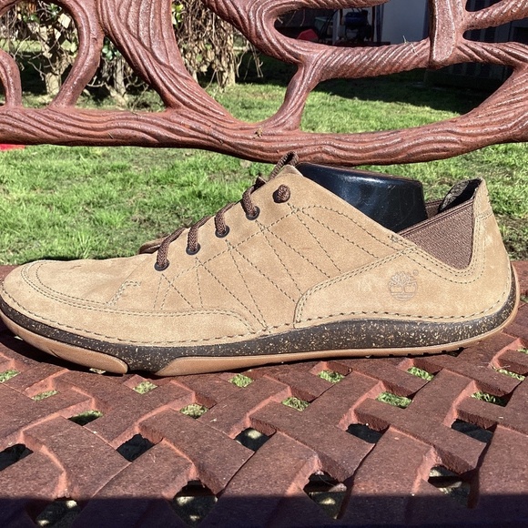 Timberland Earthkeepers Leather Non Slip Sole Lace Up Slip On Loafers - Picture 7 of 9